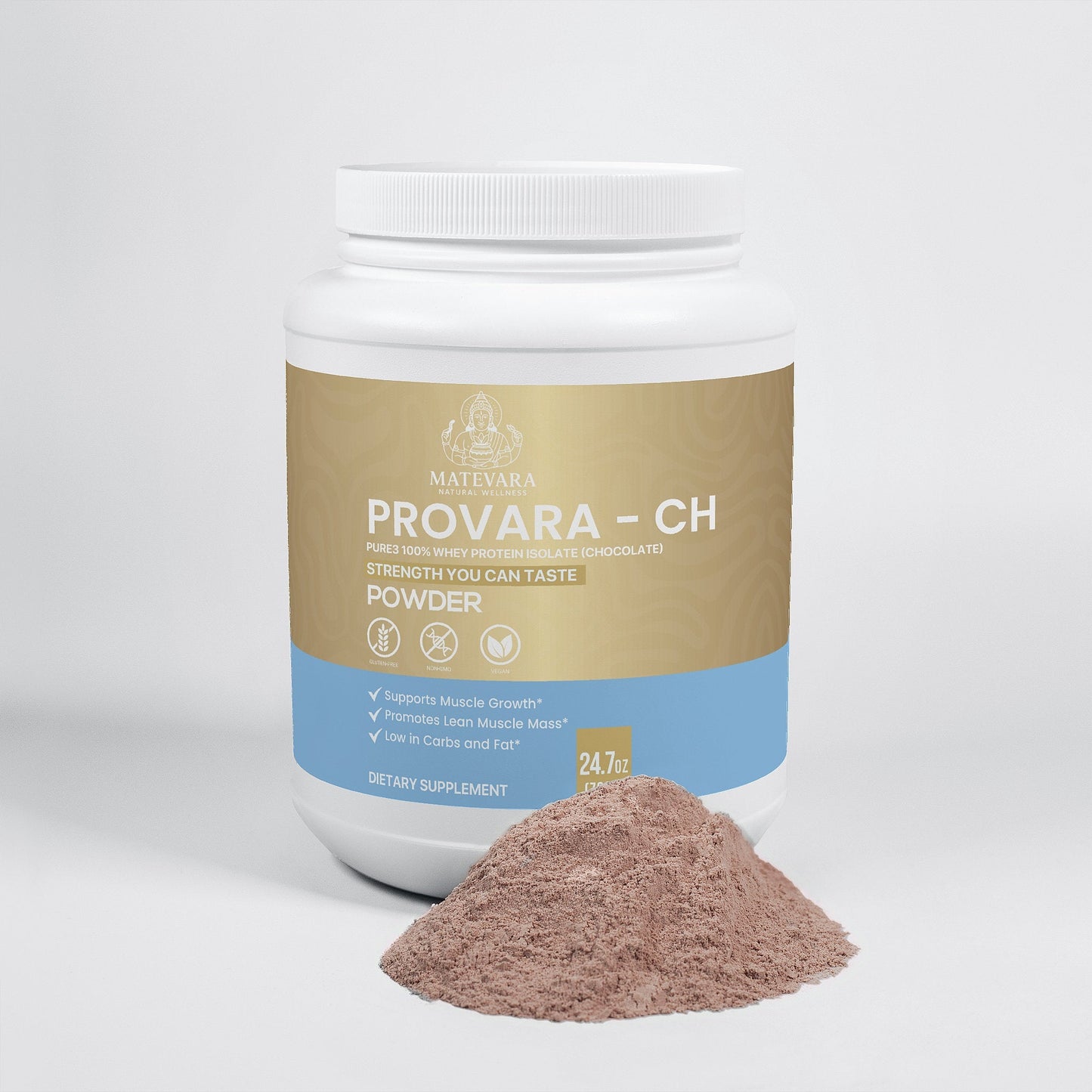 Provara - CH Pure3 100% Whey Protein Isolate | 24.7 oz