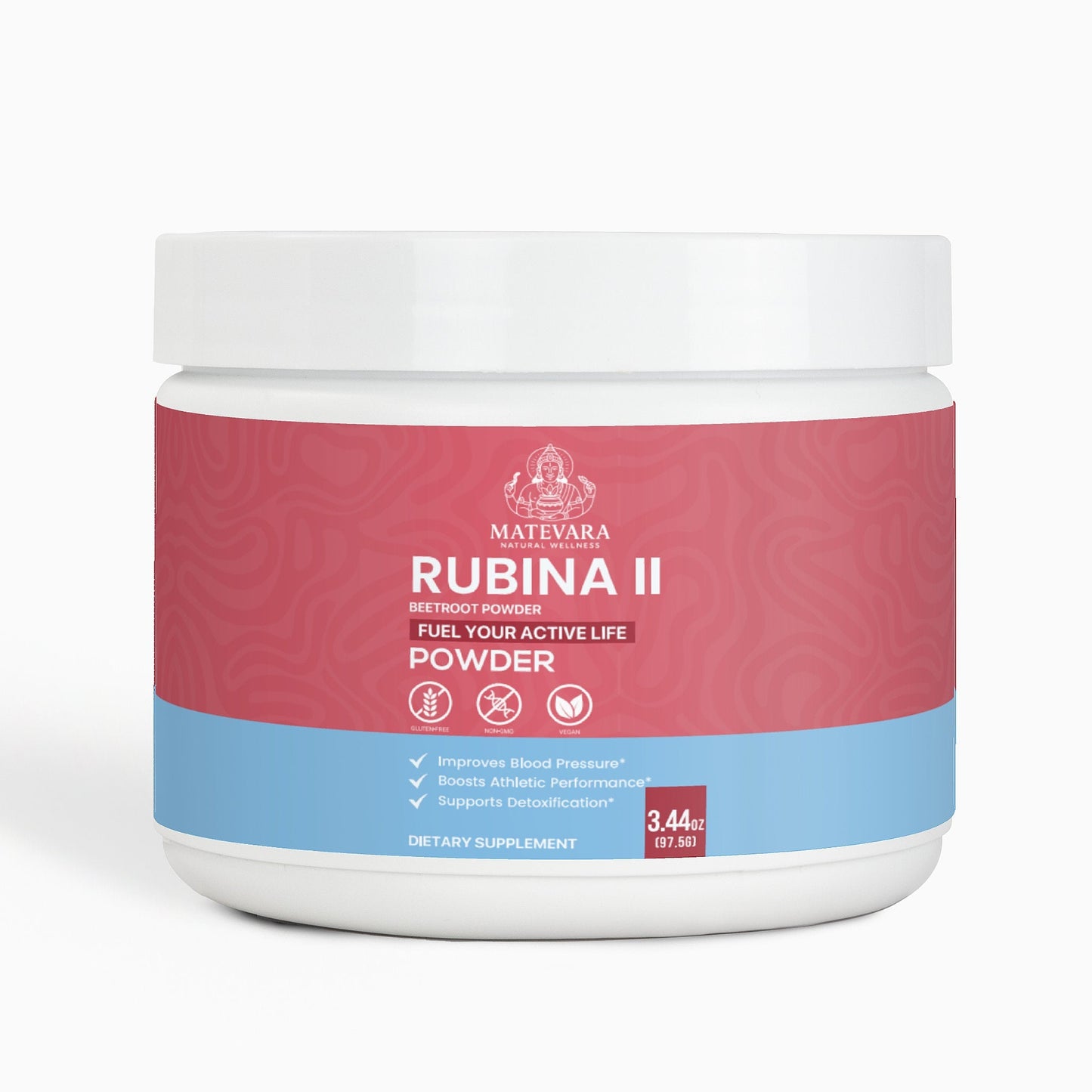 Rubina II Beetroot Powder |Circulation Support | 3.44 oz