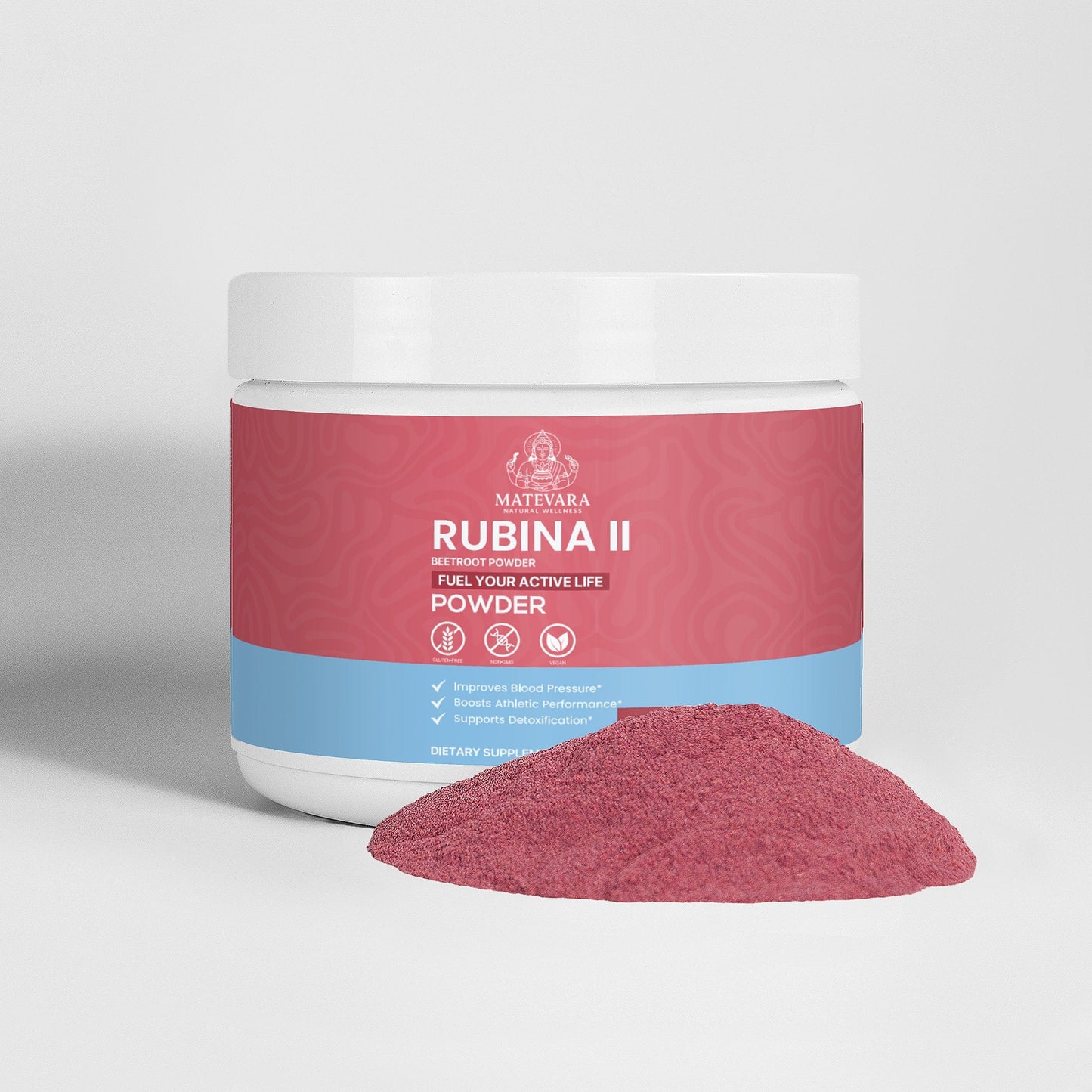Rubina II Beetroot Powder |Circulation Support | 3.44 oz