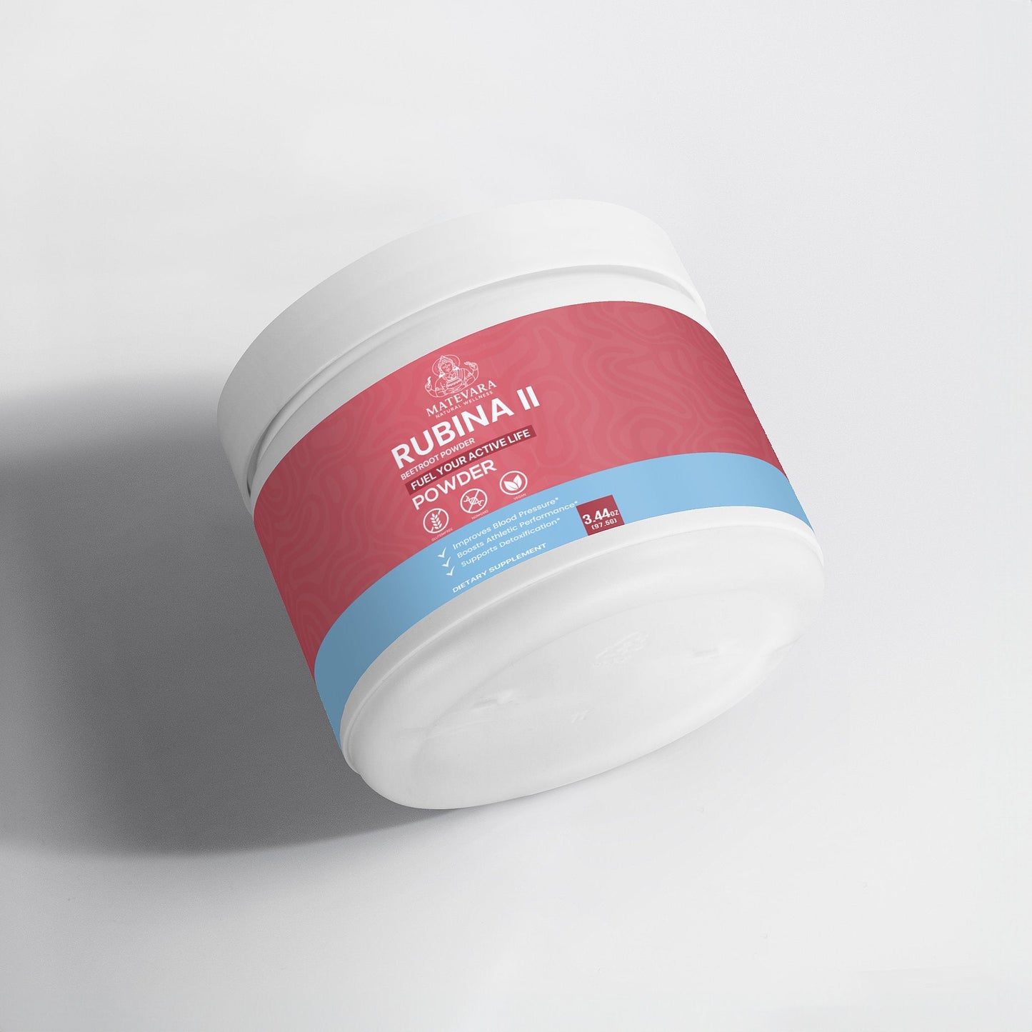 Rubina II Beetroot Powder |Circulation Support | 3.44 oz