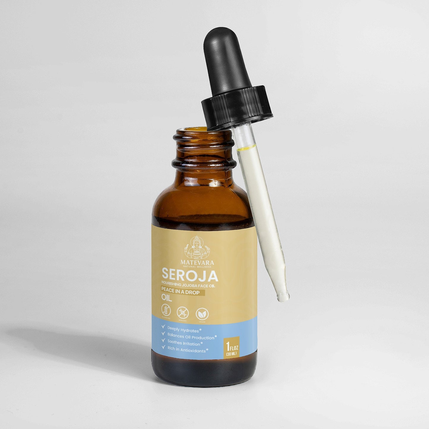 Seroja Nourishing Jojoba Face Oil |Hydrating Facial Oil | 1 fl oz