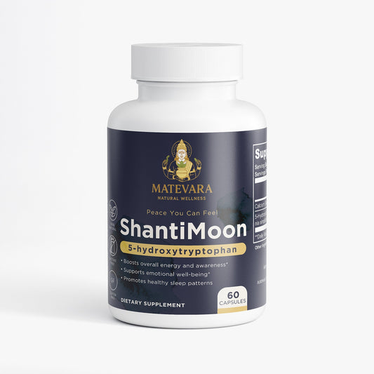 ShantiMoon 5-HTP | Serotonin Support Capsules | 60 Count