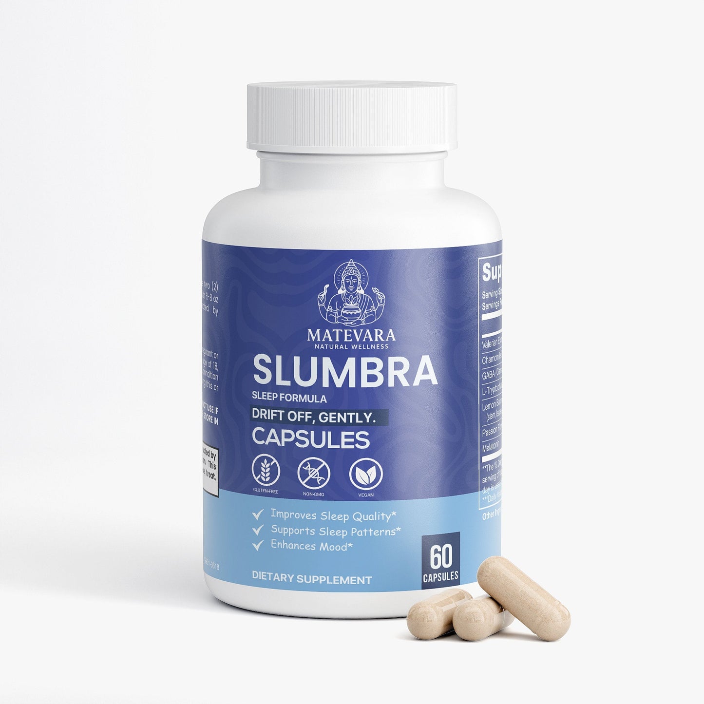 Slumbra Sleep Formula |Dietary Supplement to Support Restful Sleep | 60 Count