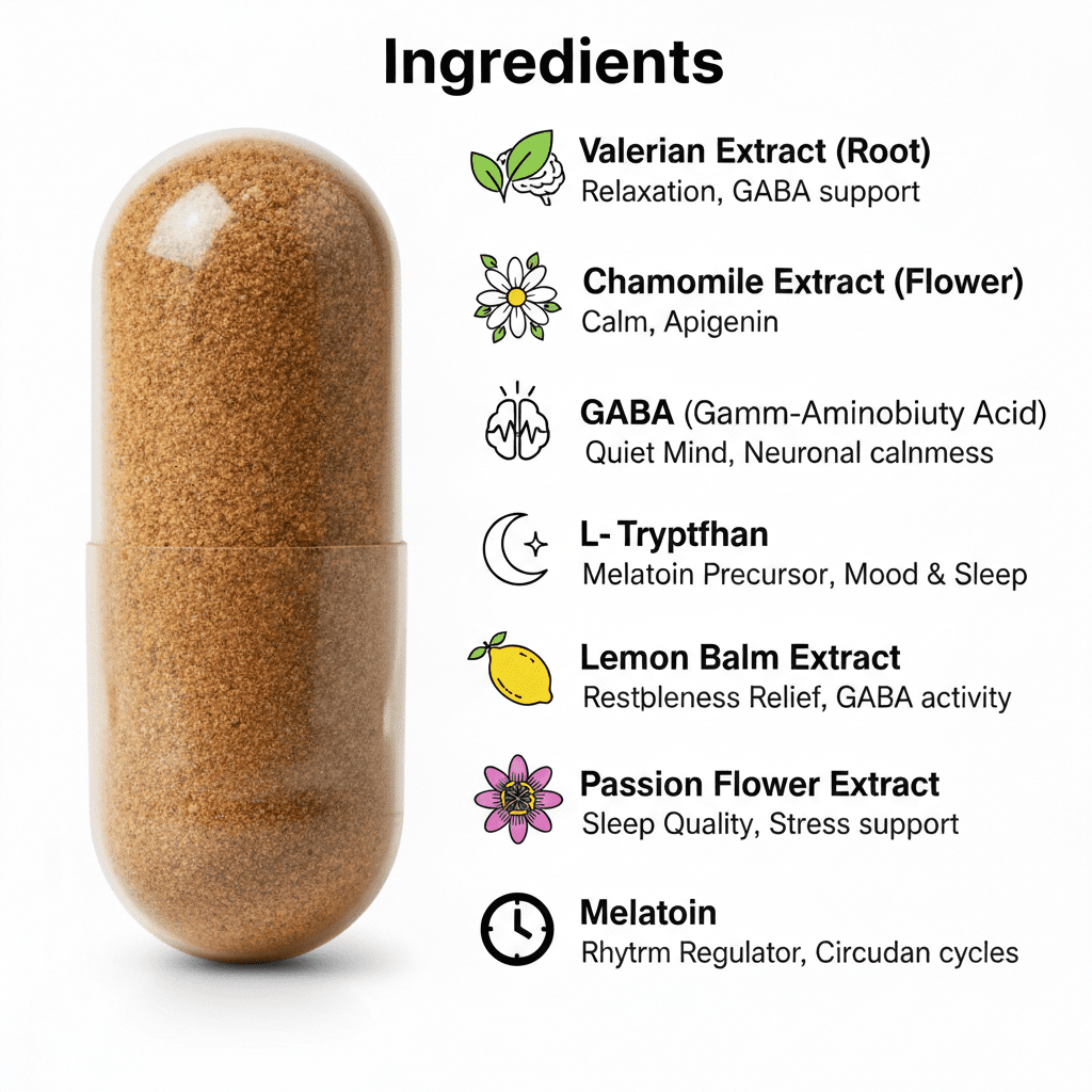 Slumbra Sleep Formula |Dietary Supplement to Support Restful Sleep | 60 Count