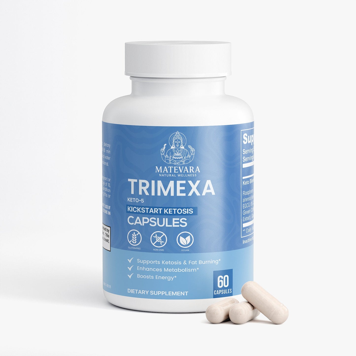 Trimexa Keto-5 | Keto Support Capsules | 60 Count