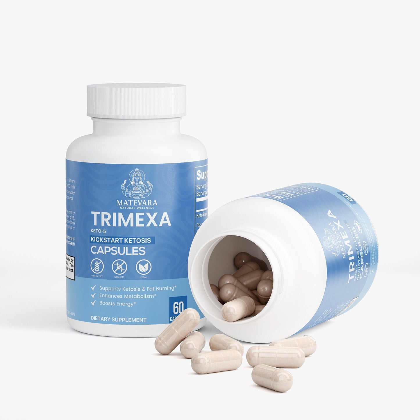 Trimexa Keto-5 | Keto Support Capsules | 60 Count