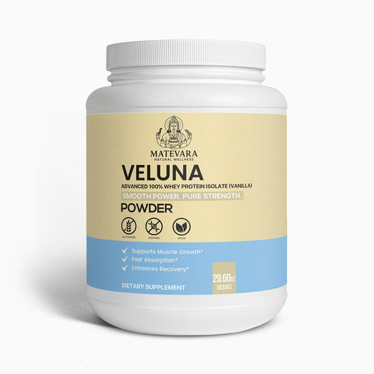 Veluna Advanced 100% Whey Protein Isolate | 28.4 oz (805g)