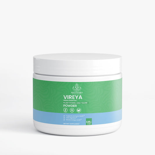 Vireya Greens Superfood | Plant-Based Nutrient Powder | 0.28 lb (126g)